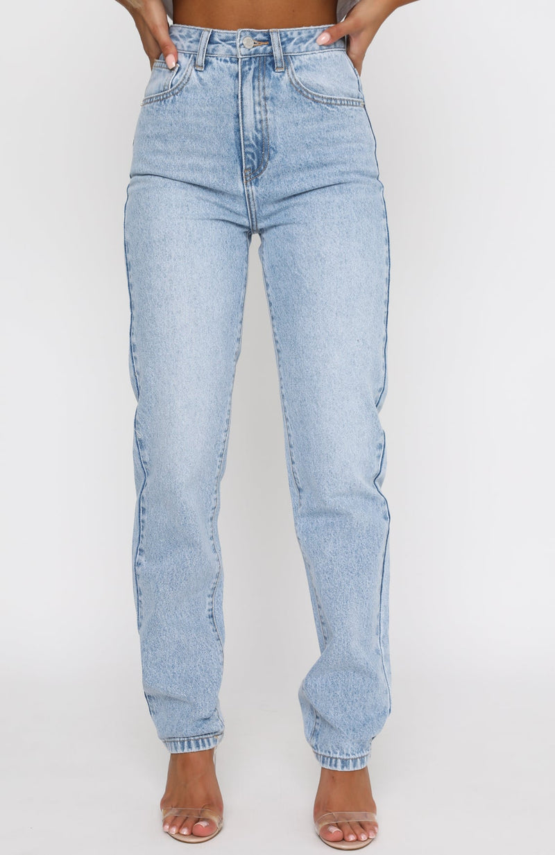 BRIT JEANS - WASHED BLUE