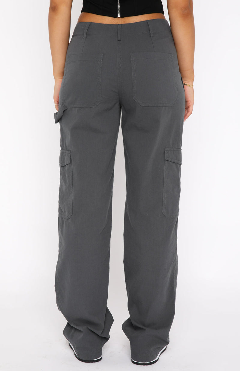 MARLENE PANTS - CHARCOAL