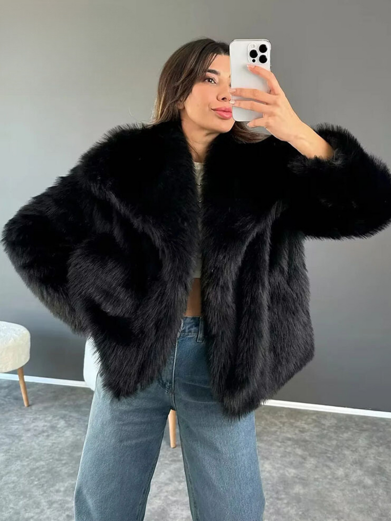 GRACIE FAUX FUR JACKET