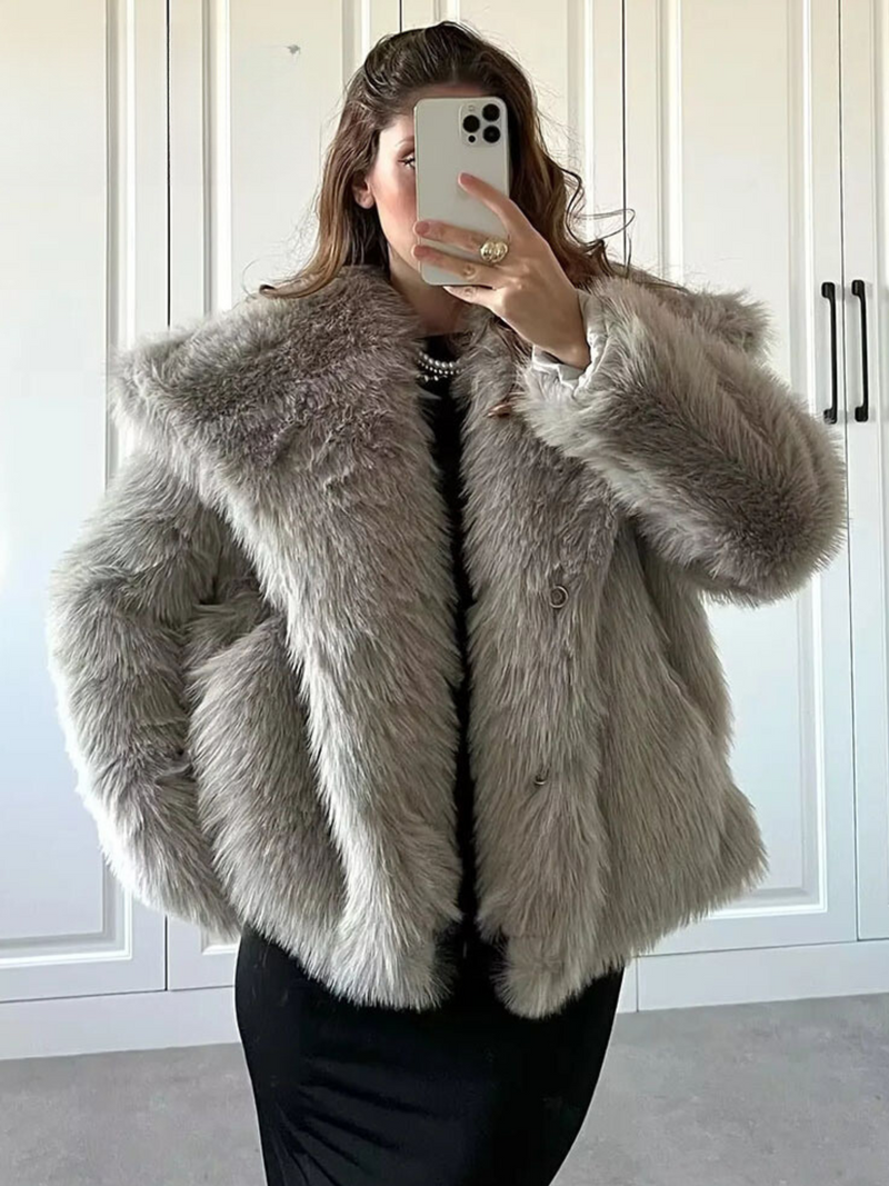 GRACIE FAUX FUR JACKET