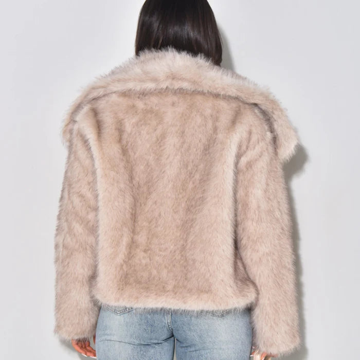 GRACIE FAUX FUR JACKET