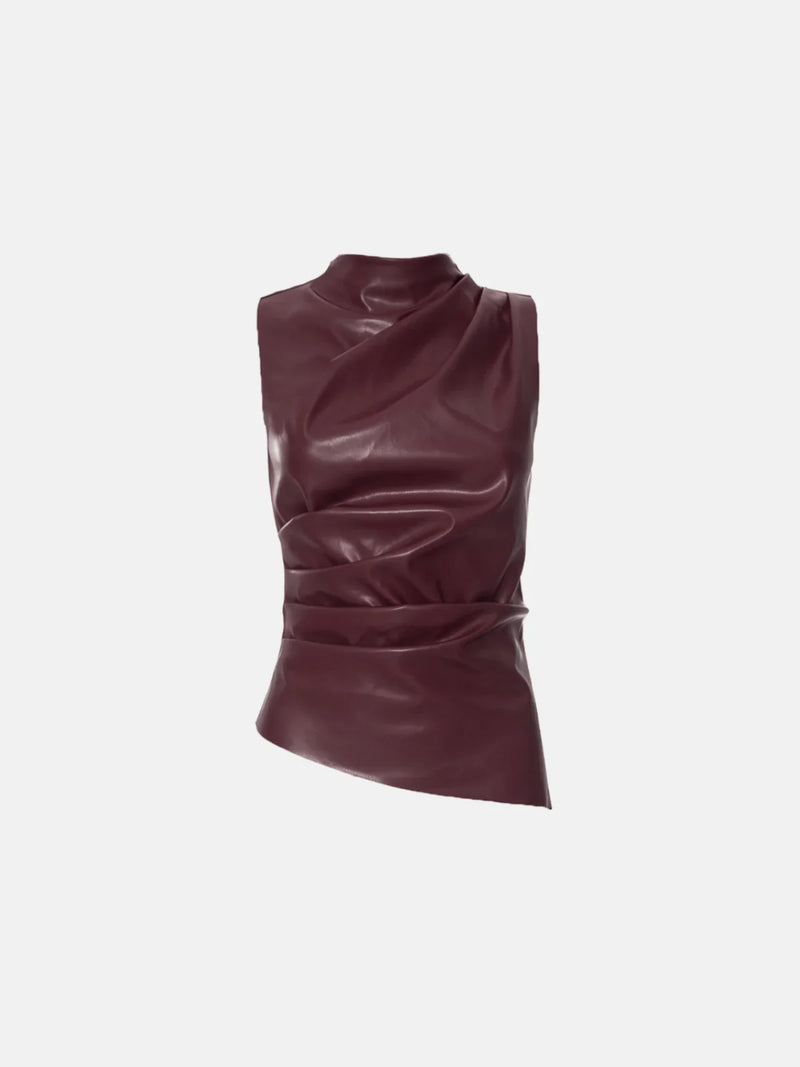 JAZZ TOP - BURGUNDY