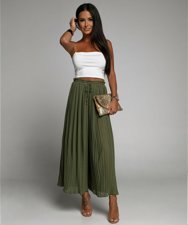 HADLEY PLEATED TROUSERS