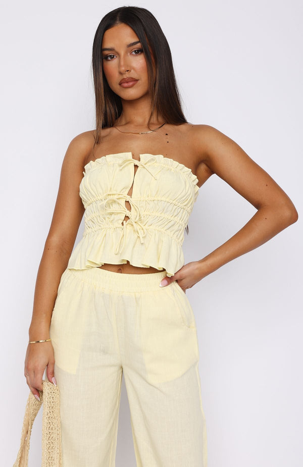 SELIN TOP - LEMON