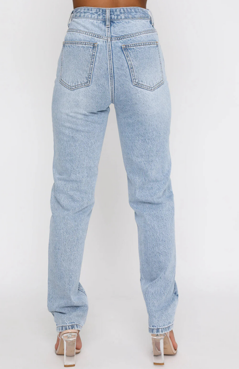 BRIT JEANS - WASHED BLUE